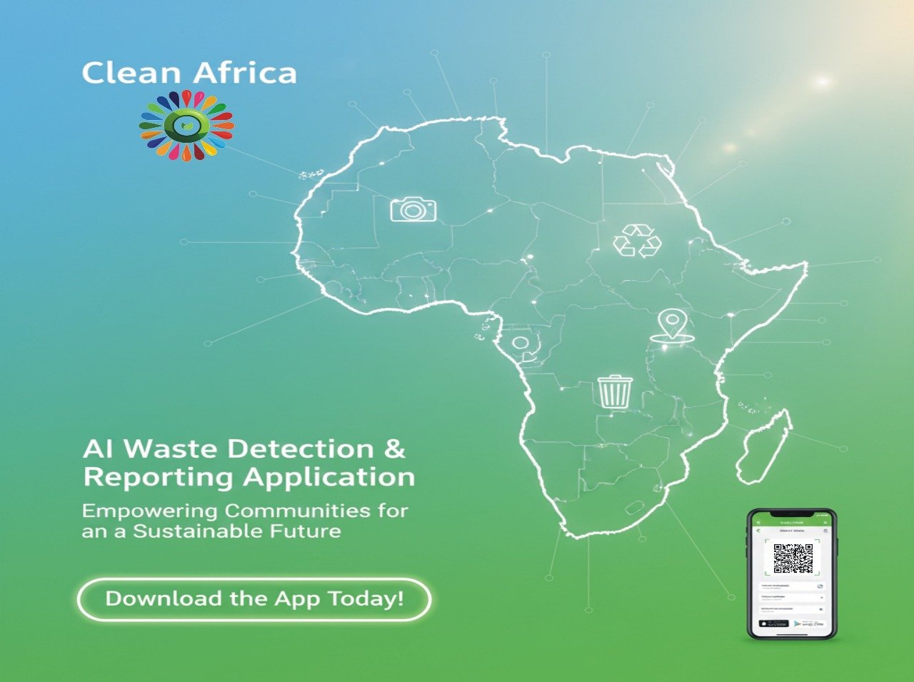 Clean Africa – Charity App mobile app built by AKTechForce